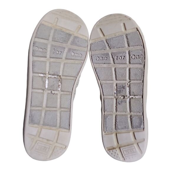 TOMS Kids Bimini Natural Burlap Classic - Size 12Y‎ - Picture 5 of 8